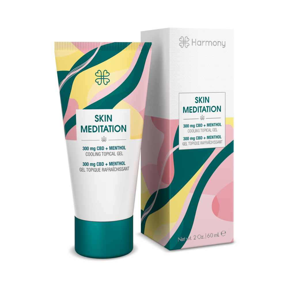 Harmony - PLEŤOVÁ MEDITÁCIA, CBD 300 mg, 60 ml