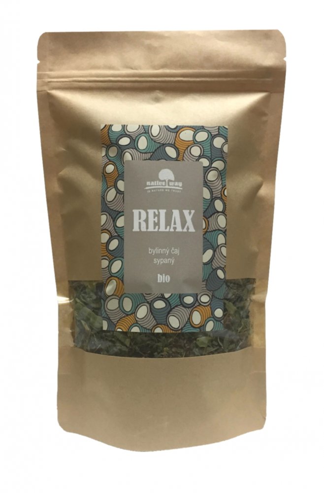 NATIVE WAY - RELAX kruidenthee bestrooid met biologische, 40 g