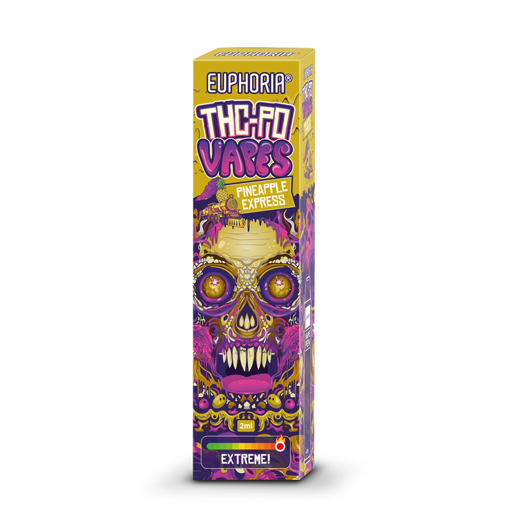 Euphoria THCPO Einweg-Vape-Pen Pineapple Express, 90% THCPO, 2 ml