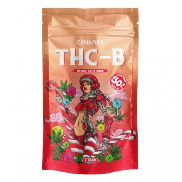 CanaPuff THCB Bloemen Candy Cane Kush, 50% THCB, 1 g - 5 g