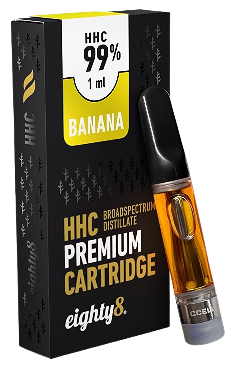 Eighty8 HHC-patroon banaan - 99 % HHC, 1 ml