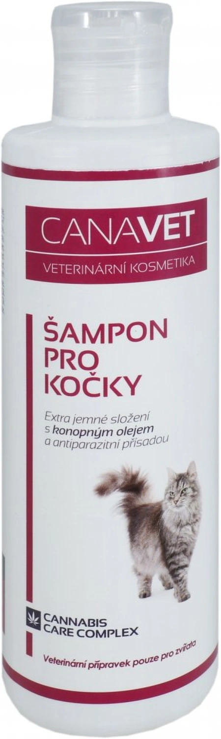 Canavet Šampón pre mačky Antiparazitárne 250 ml