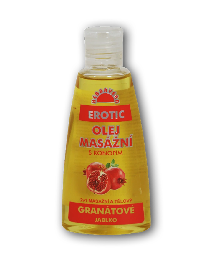 Herbavera Erotic Olej masážní Granátové jablko 150 ml