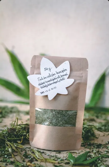 Dobré Konopí Solím ostrým konopím, v sáčku, 50 g