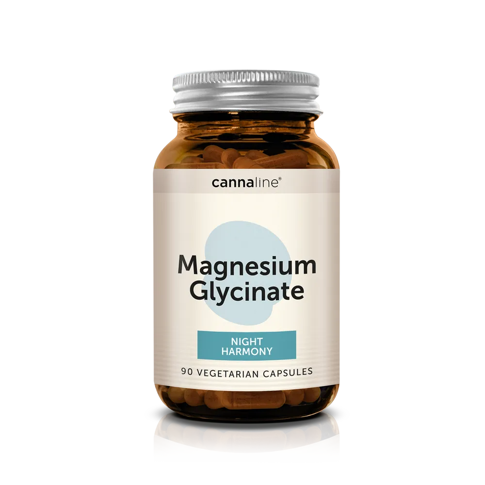 Cannaline Magnezijev Glicinat Nočna harmonija (90 kapsul)
