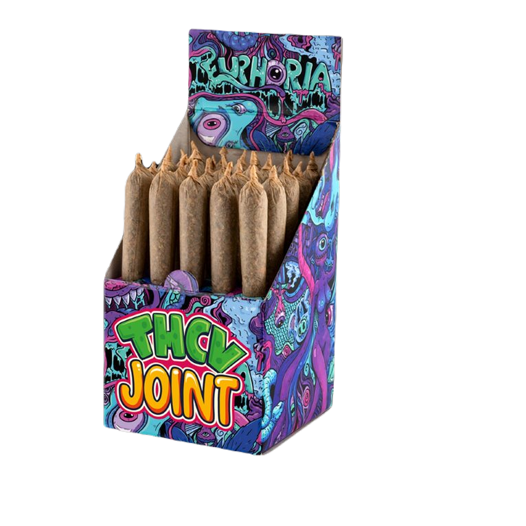 Euphoria THCV voorgerolde aromatische sticks, display box 20 pcs