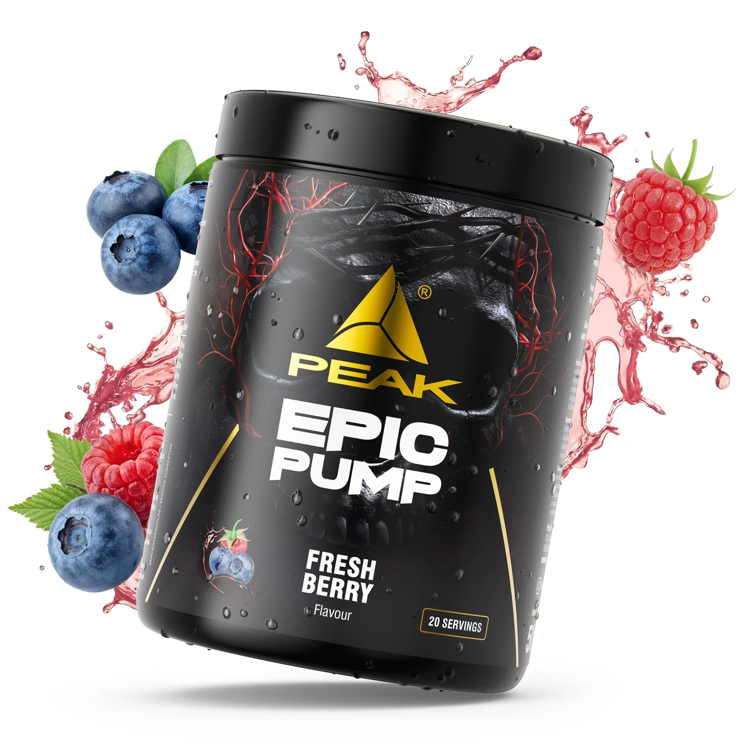 Peak Epic Pump pojačivač 500 g Fresh Berry