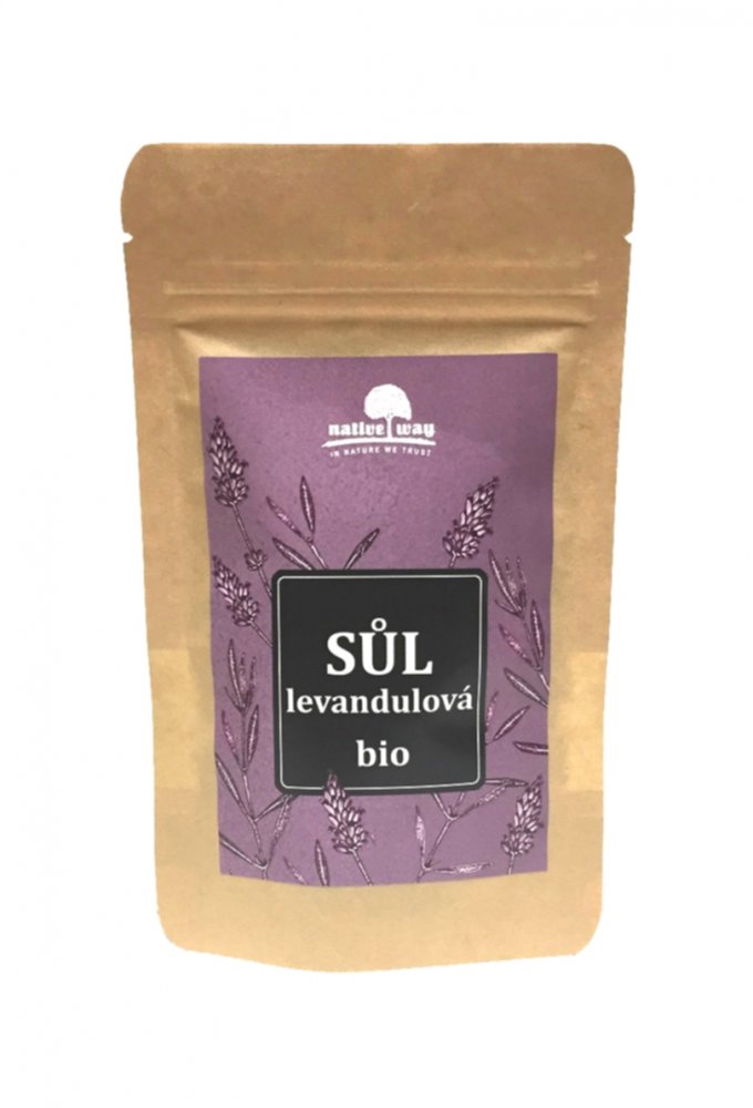 NATIVE WAY - Biologisch Lavendelzout, 100 g