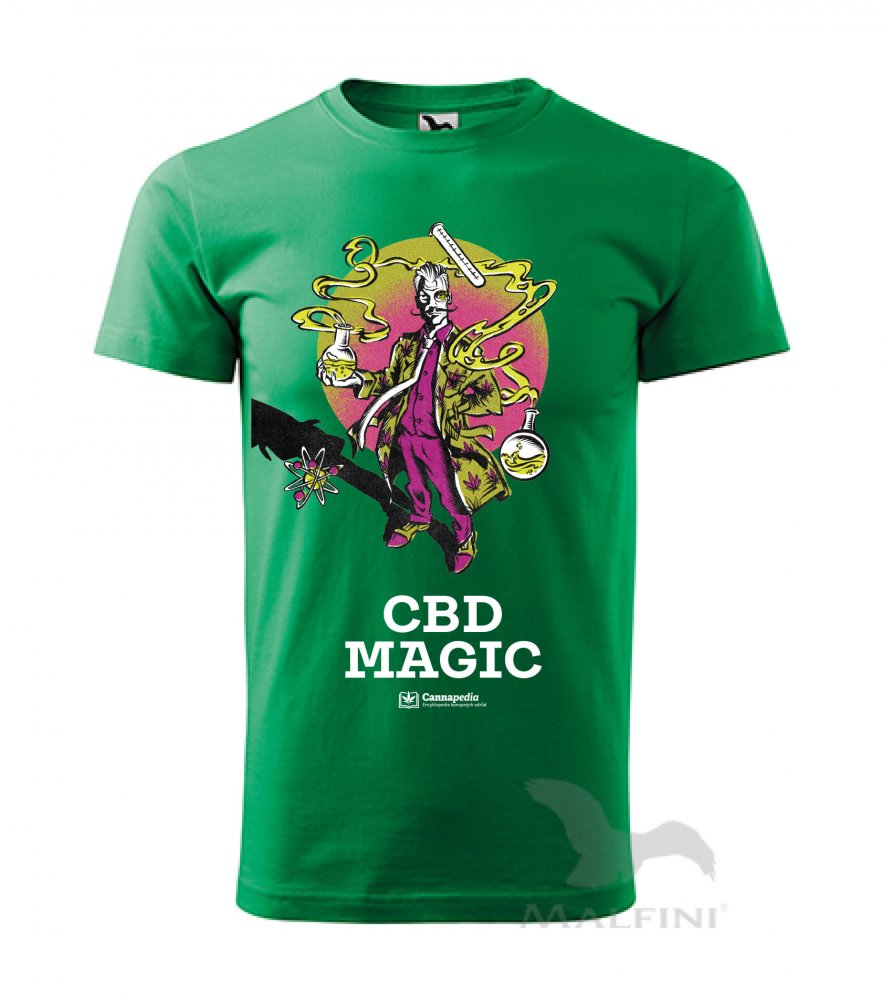 T-shirt Helden van Cannapedia - CBD Magie