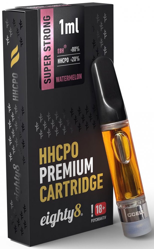 Eighty8 HHCPO-patroon Supersterke premium watermeloen, 20% HHCPO, 1 ml