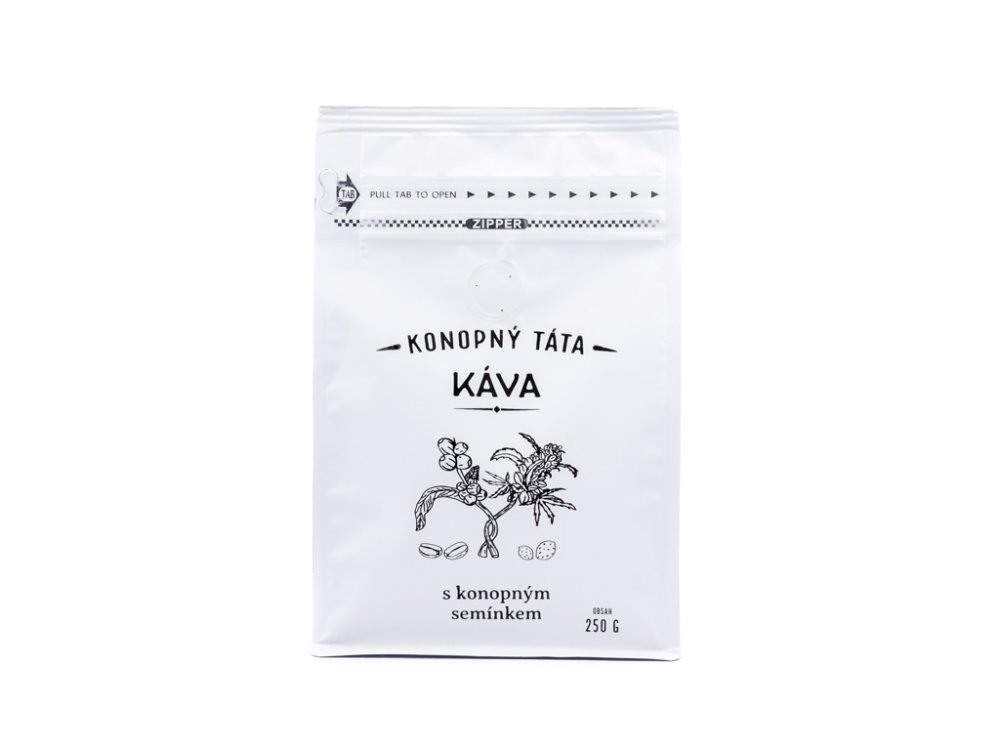 Konopný Táta Konopná káva, 250 g