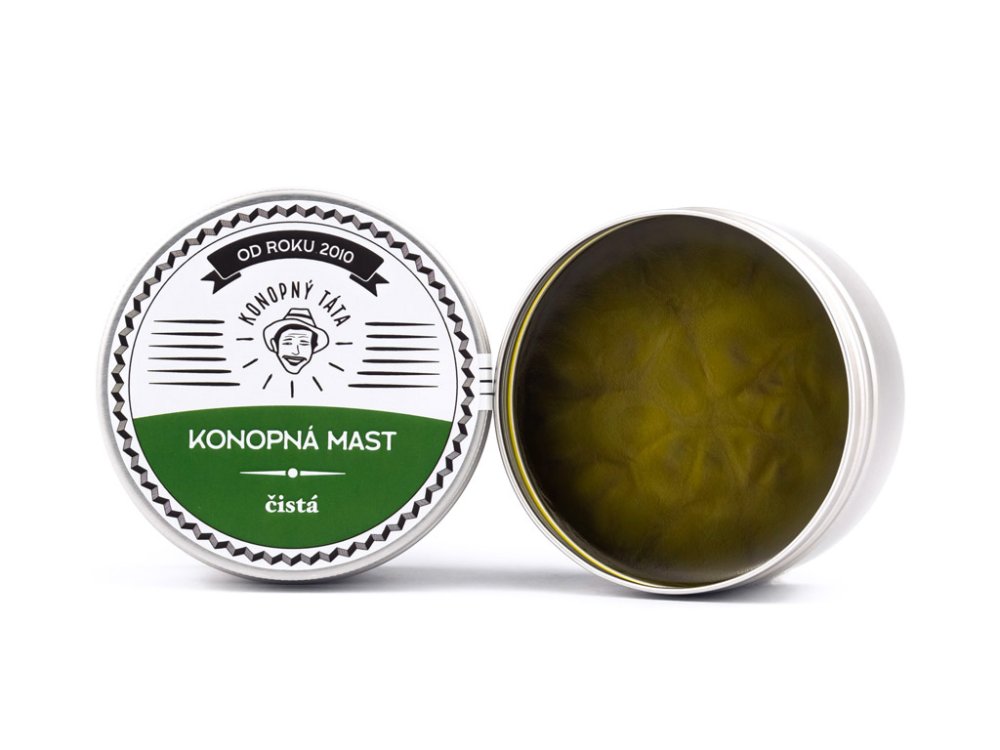 Konopny Tata Hanfsalbe klar, 90 mg CBD, 80 ml