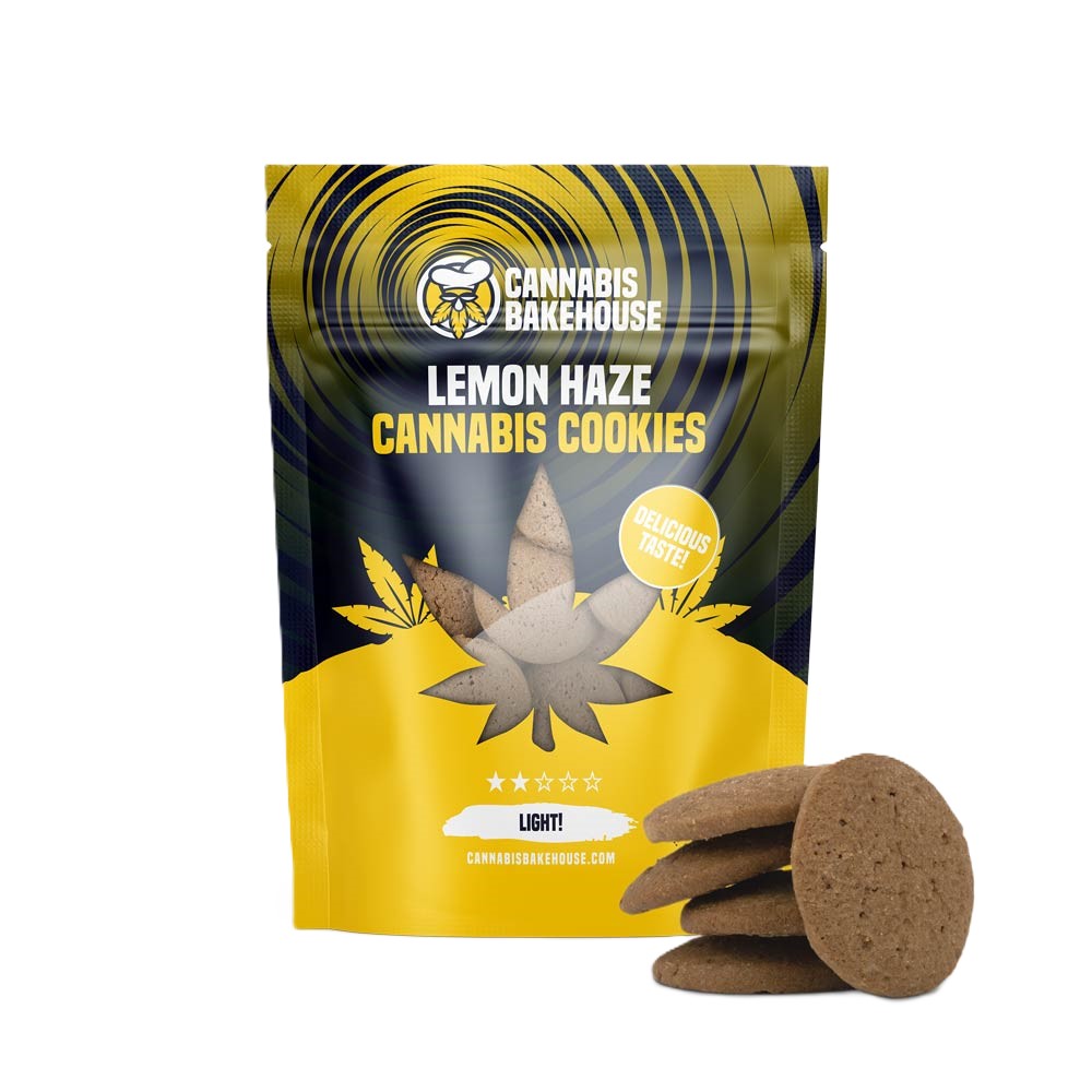 Cannabis Bakehouse Lemon Haze Cannabiskoekjes, 100 g