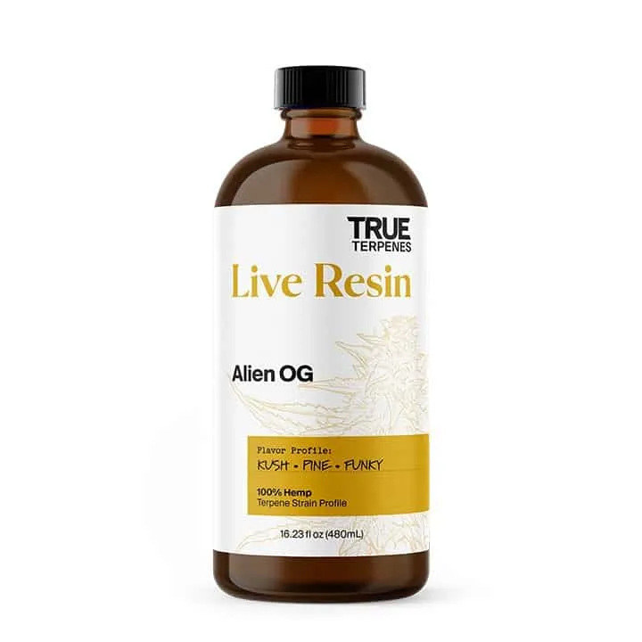 True Terpenes Live Resin Alien OG (2 ml – 960 ml) 2 ml