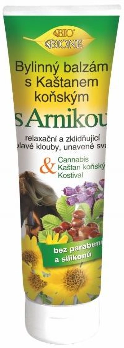 Bione Bylinkový balzam s Arnikou a pagaštanom konským, 300 ml
