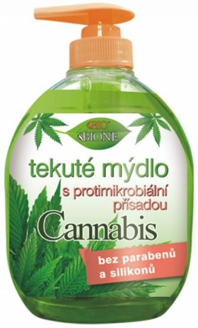 Bione Cannabis Liquid Hand Wash s antibakteriálnou zložkou, 300 ml