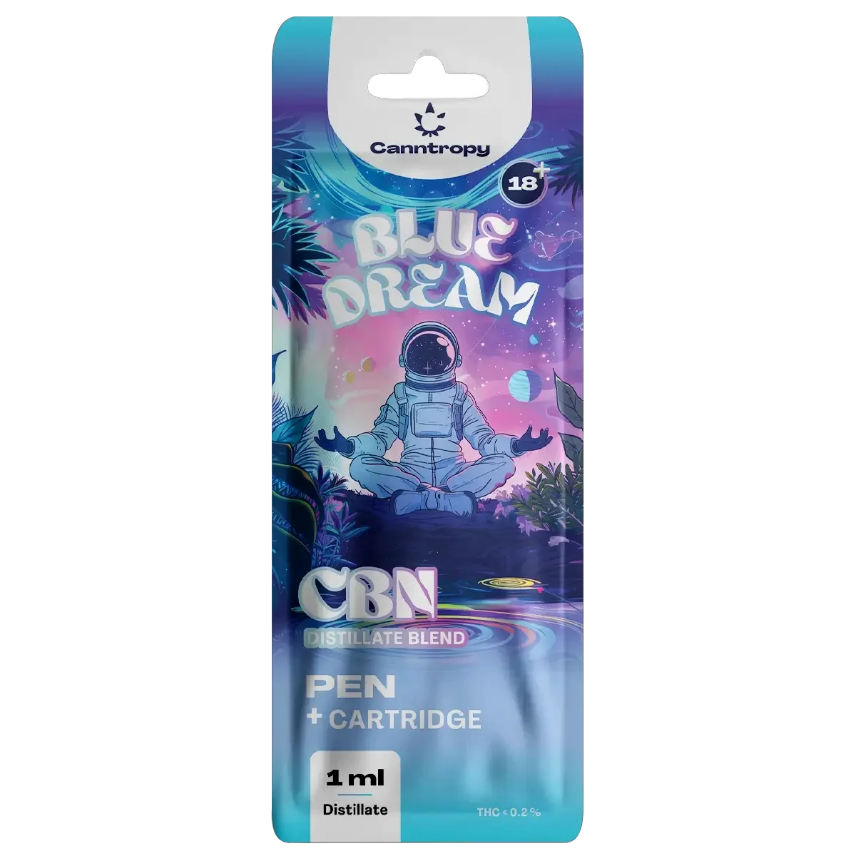 Canntropy CBN Pen + Cartridge Blue Dream, CBN 95 %, 1 ml