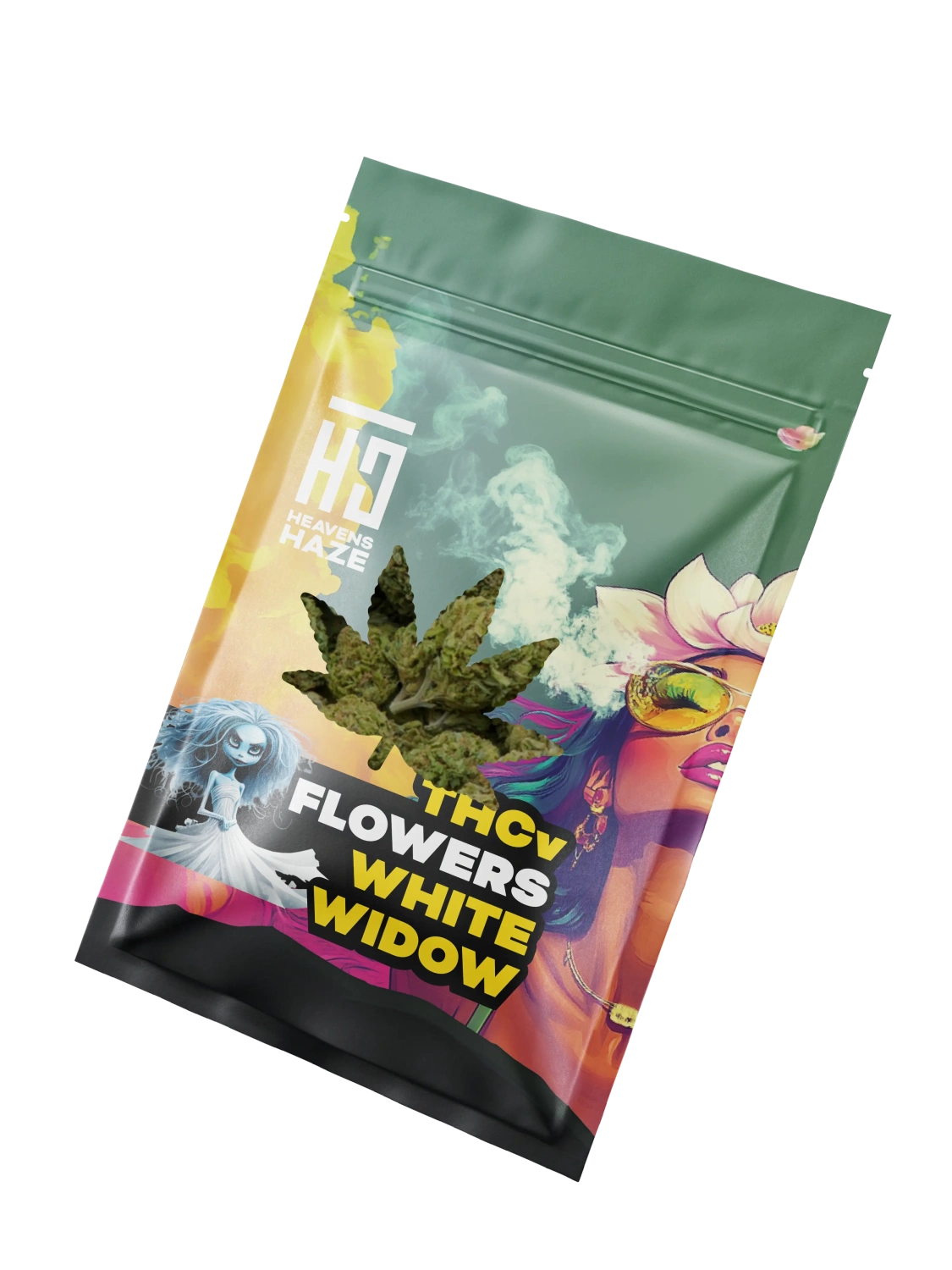 Heavens Haze THCV kvety White Widow, 1 g
