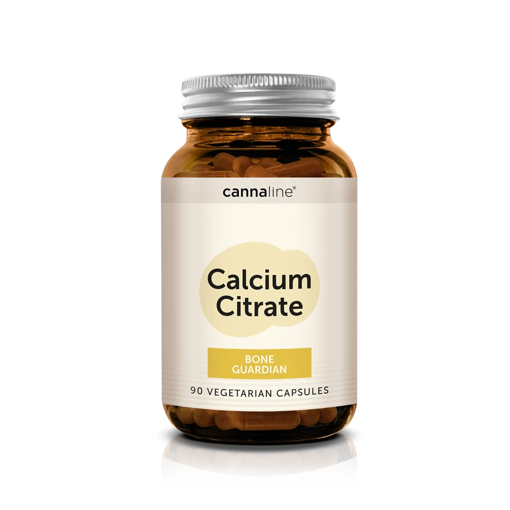 Cannaline Kalcijev citrat Kostni varuh (90 kapsul)