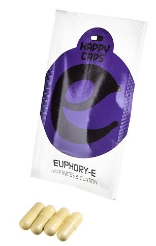 Happy Caps Euphory E - Veselé a povznášajúce kapsuly, 4 g