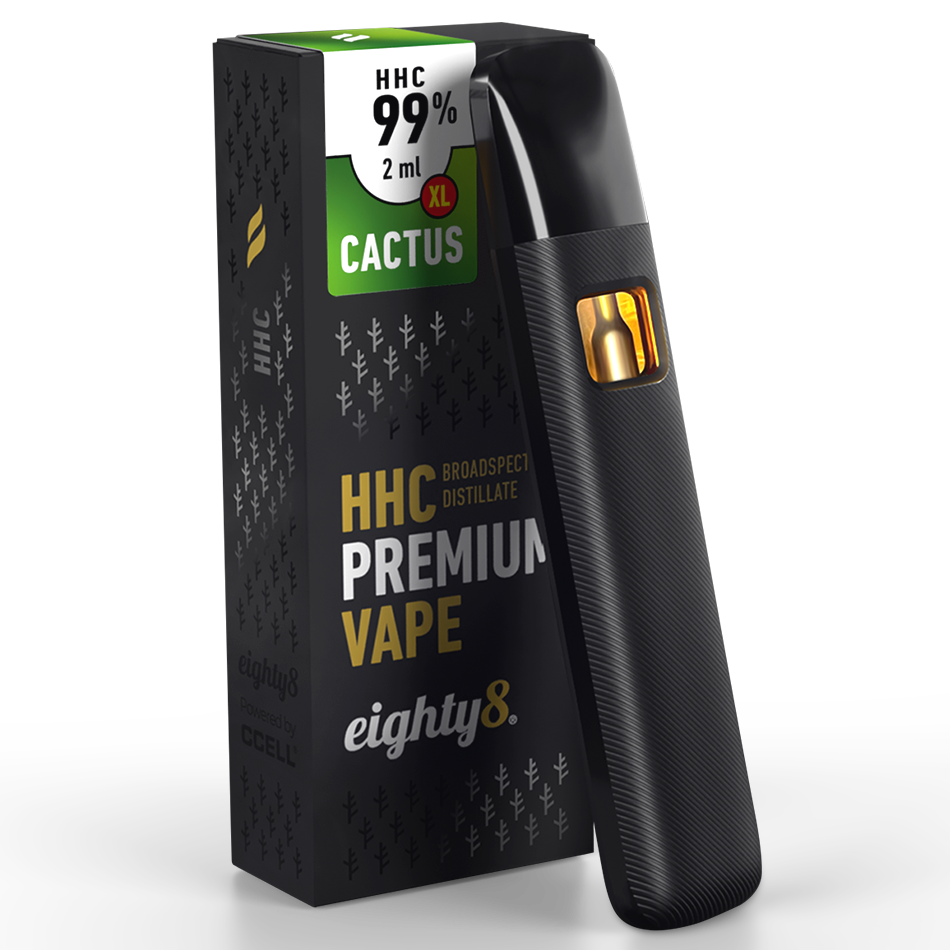 Eighty8 HHC damp Cactus, 99 % HHC, 2 ml