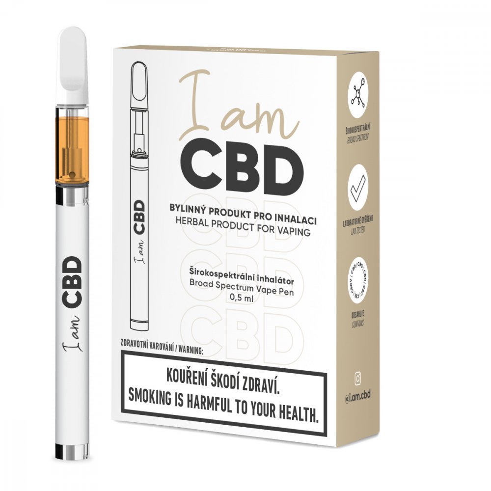 I am CBD Breedspectrum CBD-inhalator origineel, 0,5 ml
