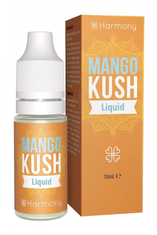Harmony CBD Liquid Mango Kush 10 ml, 30-600 mg CBD 30 mg CBD