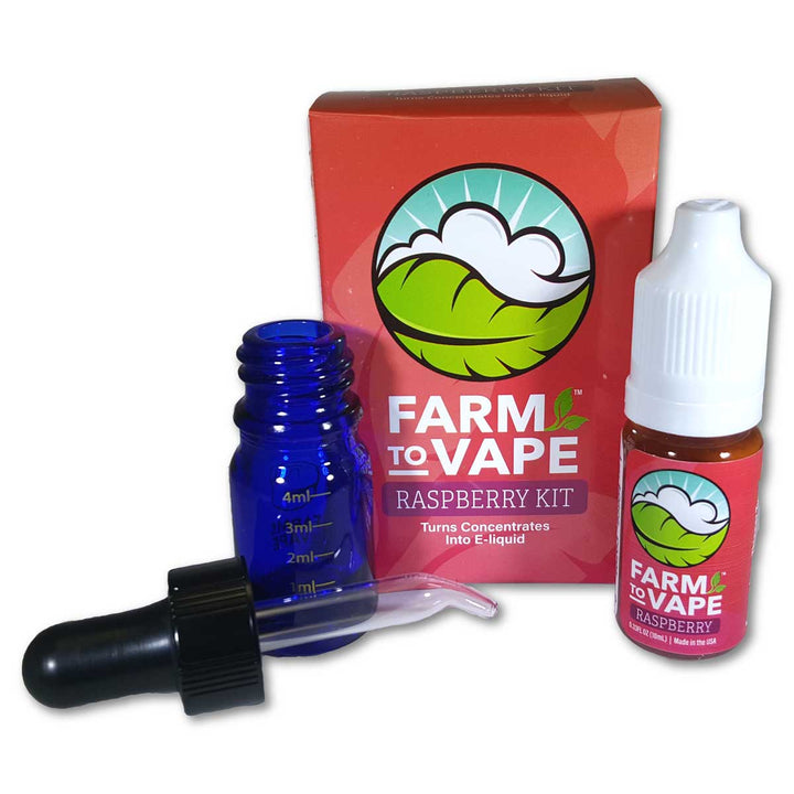 Farm to Vape - Hars Oplos Kit, Framboos, 10 ml