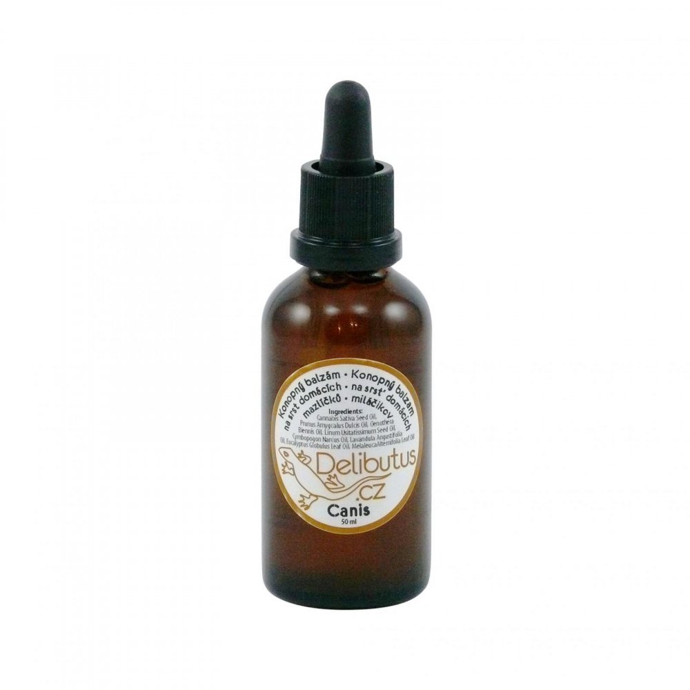 Delibutus Konopný balsem met srst 50 ml