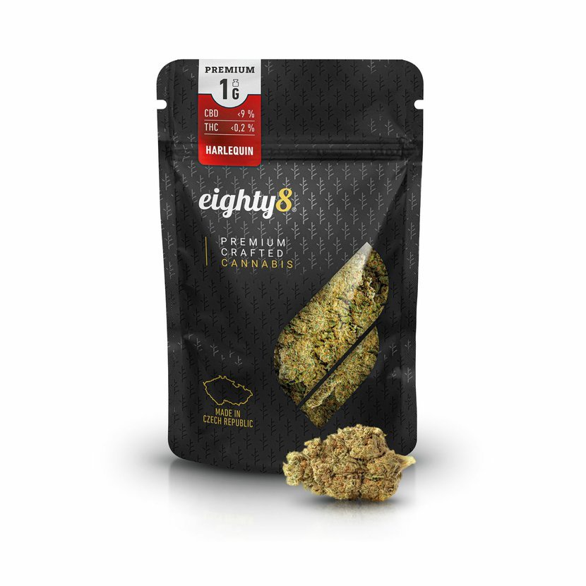 Eighty8 Harlekijn CBD Hennepbloem - 1 tot 25 gram