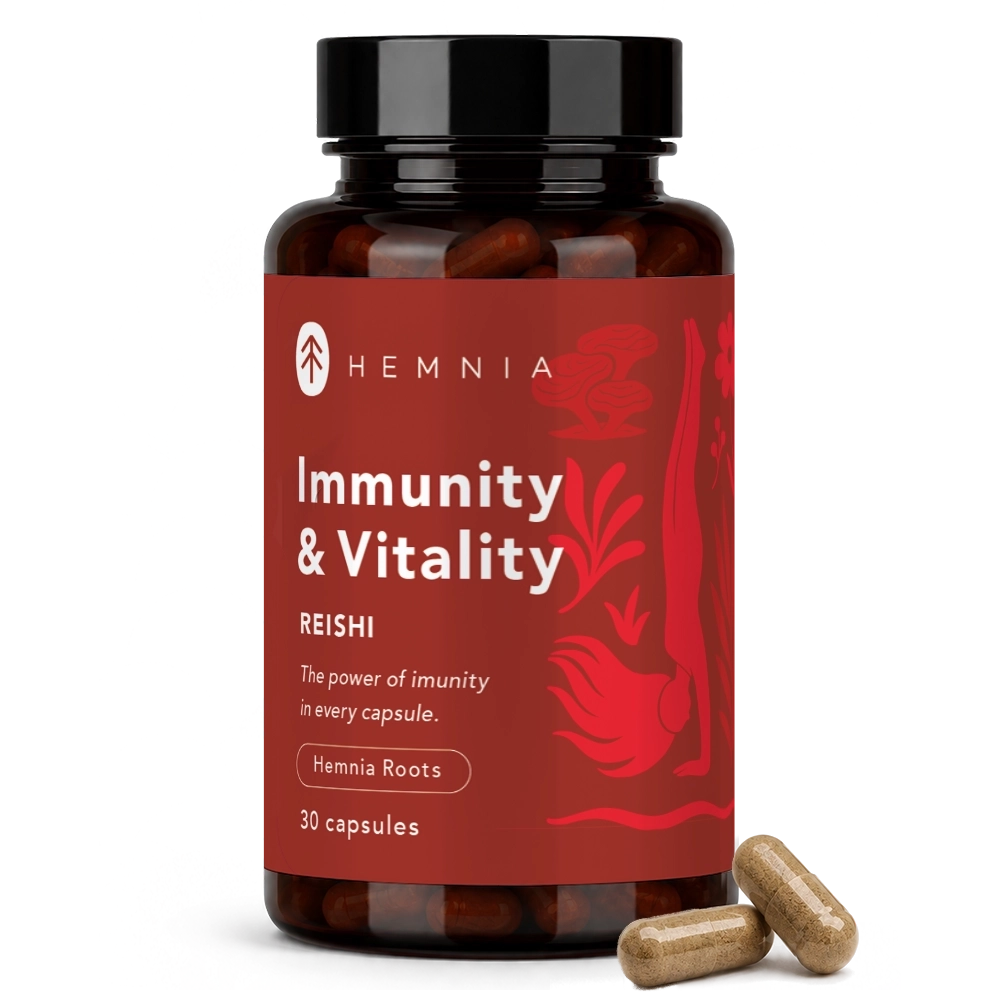 Hemnia Reishi Capsules 30 x 500mg