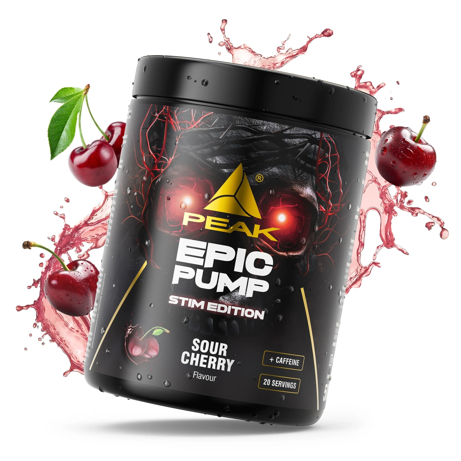 PEAK Epic Pump Stim Edition pojačivač 500 g Sour Cherry