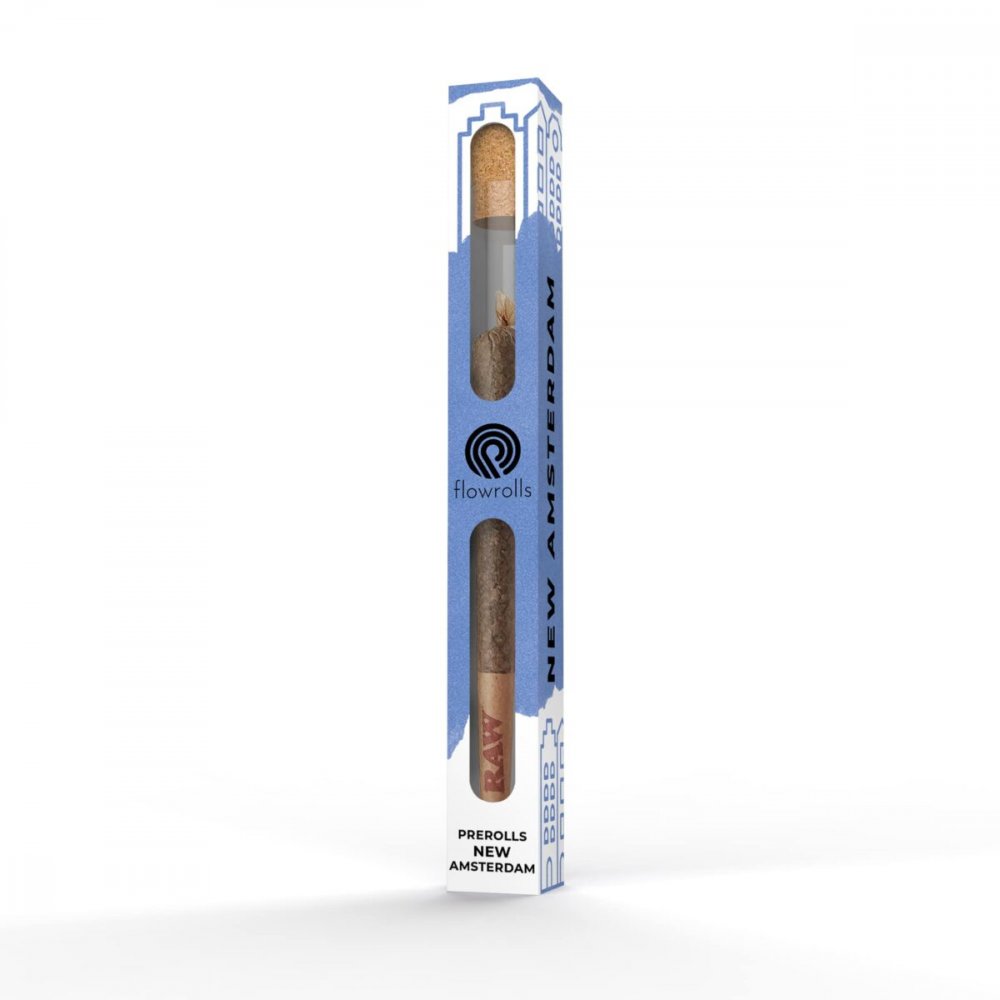 Flowrolls CBD-prerolls Nieuw-Amsterdam, 50 mg CBD, 0,8 g
