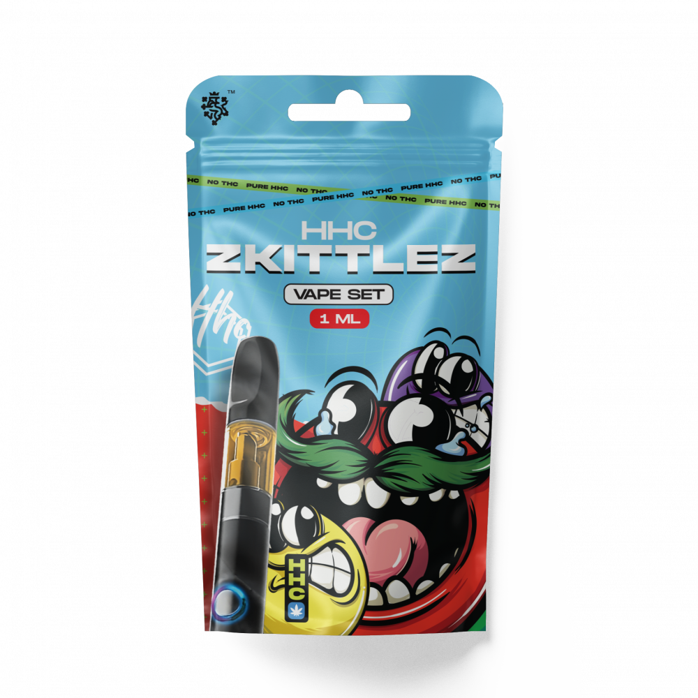 Czech CBD HHC Set Batterij + Patroon Zkittles, 94 %, 1 ml