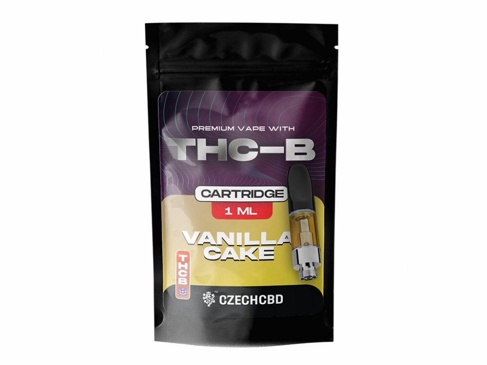 Czech CBD, THCB Cartridge Vanilla cake, THCB 15 %, 1 ml