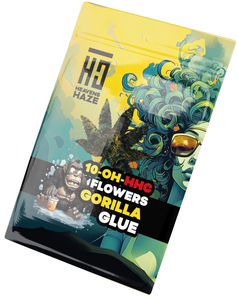 Heavens Haze 10-OH-HHC Bloemen Gorilla Glue, 20% 10-OH-HHC, 1 g