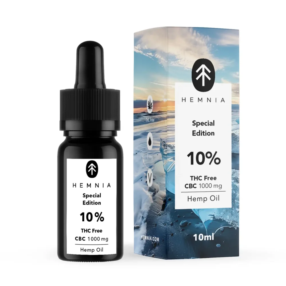 Hemnia CBC olej 10%, 1000 mg, 10 ml
