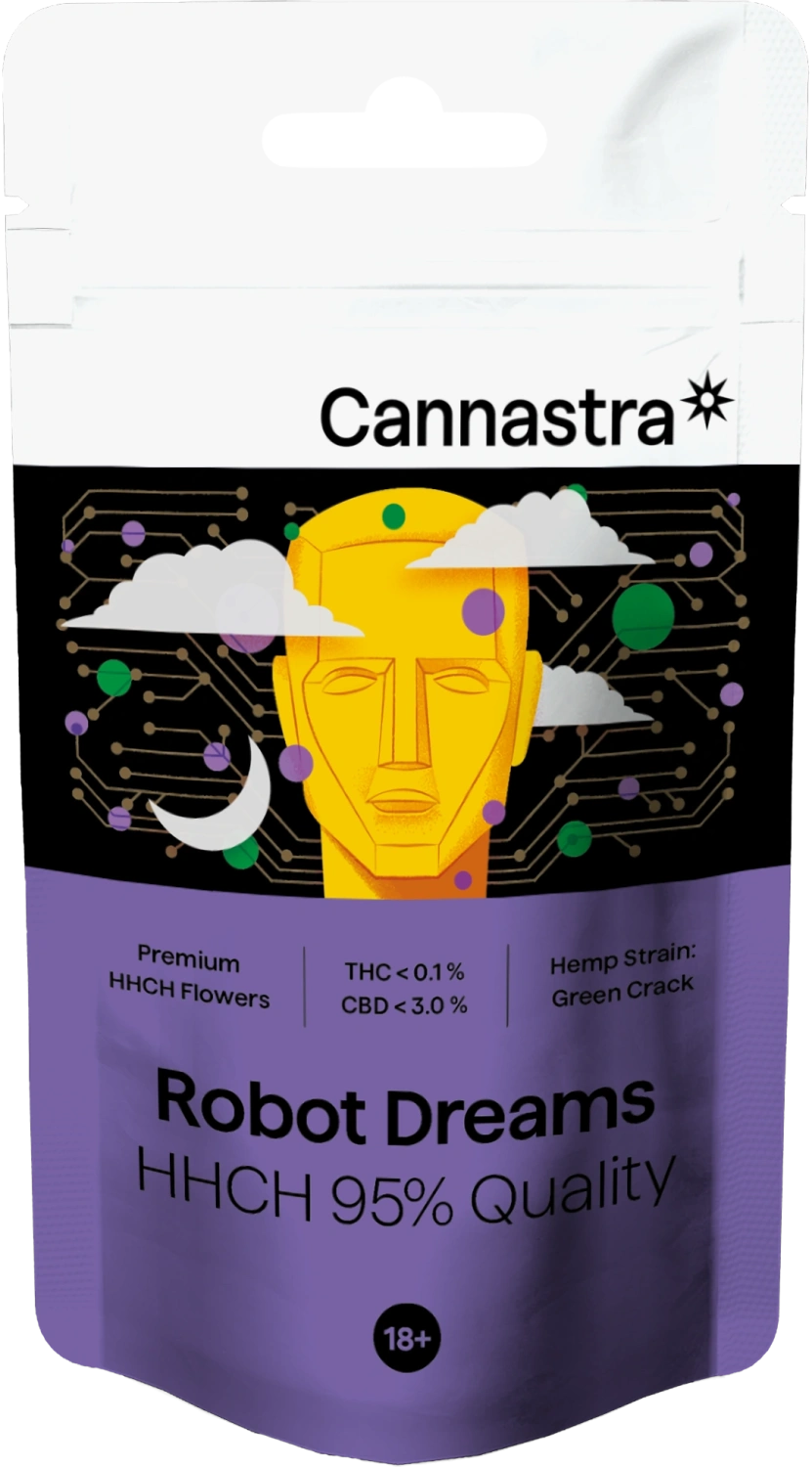 Cannastra HHCH Flower Robot Dreams, HHCH 95% kwaliteit, 1g - 100 g