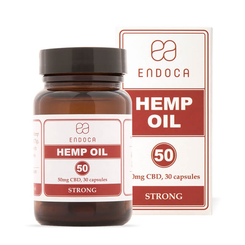 Endoca Hennepcapsules 1500mg CBD, 30 x 50 mg