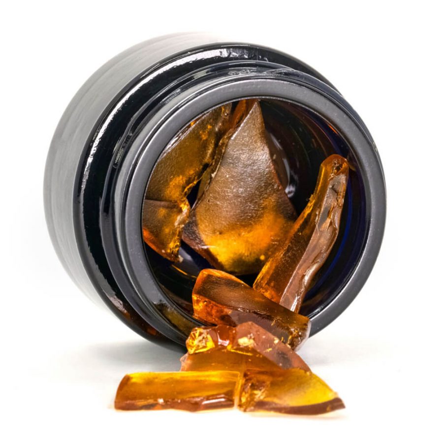 Happease - Extrakt Mountain River Shatter 58% CBD, 1 g