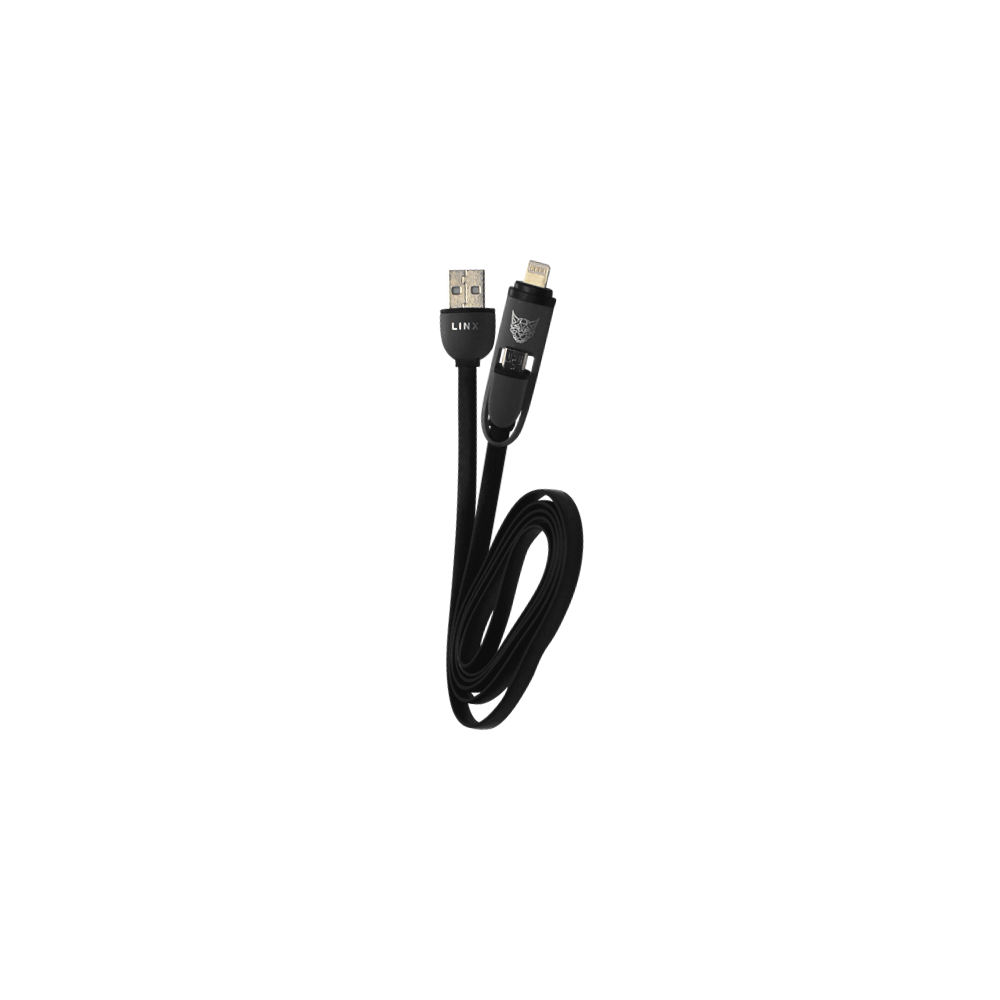 Linx Gaia - 2-in-1 Bliksem- en micro-USB-oplader