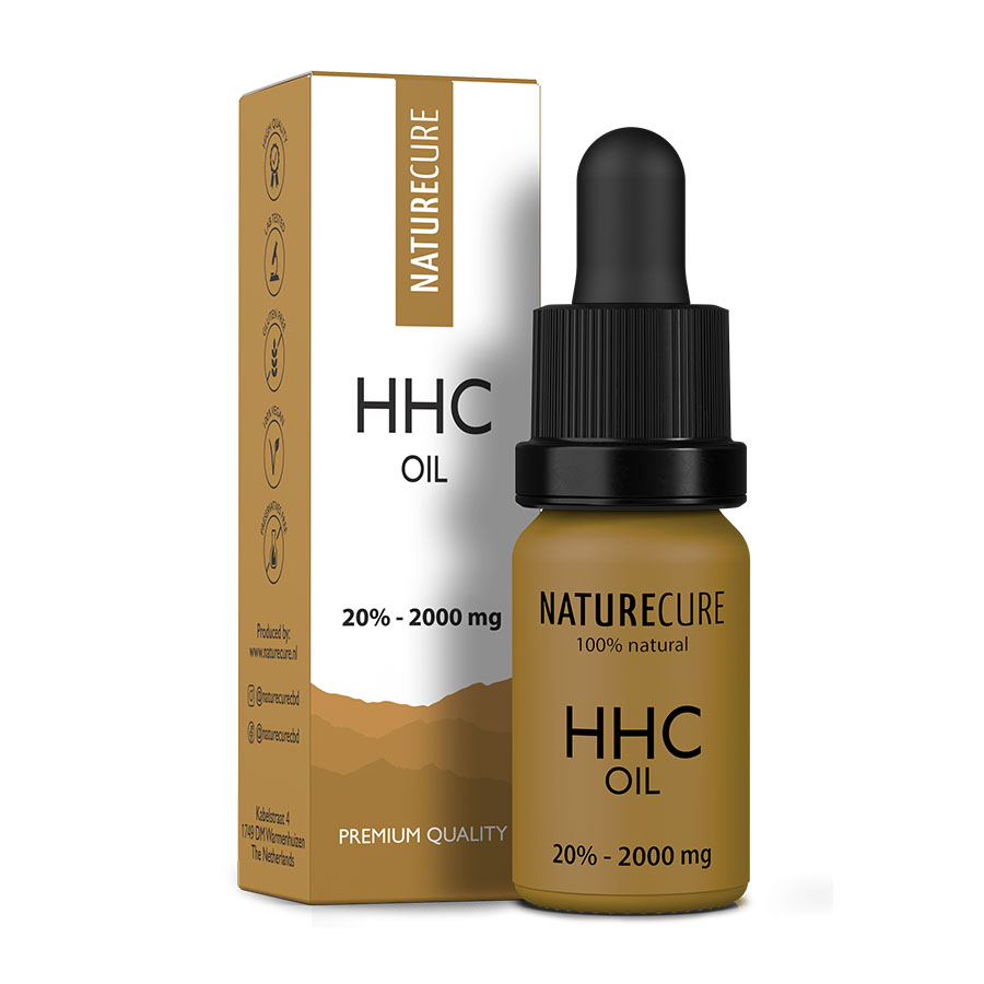 Nature cure HHC olie 20 %, 2000 mg, 10 ml