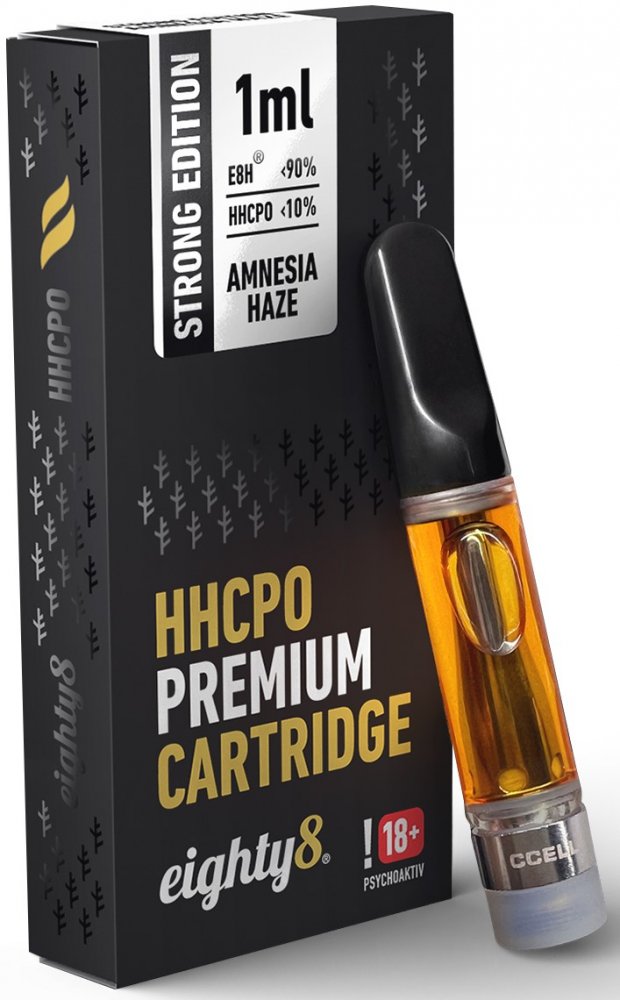 Eighty8 HHCPO-patroon Sterk premium geheugenverlies, 10% HHCPO, 1 ml