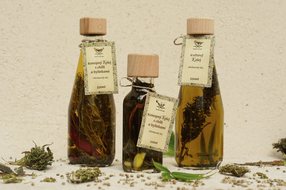 Dobre Konopi Bloemenolie 330 ml