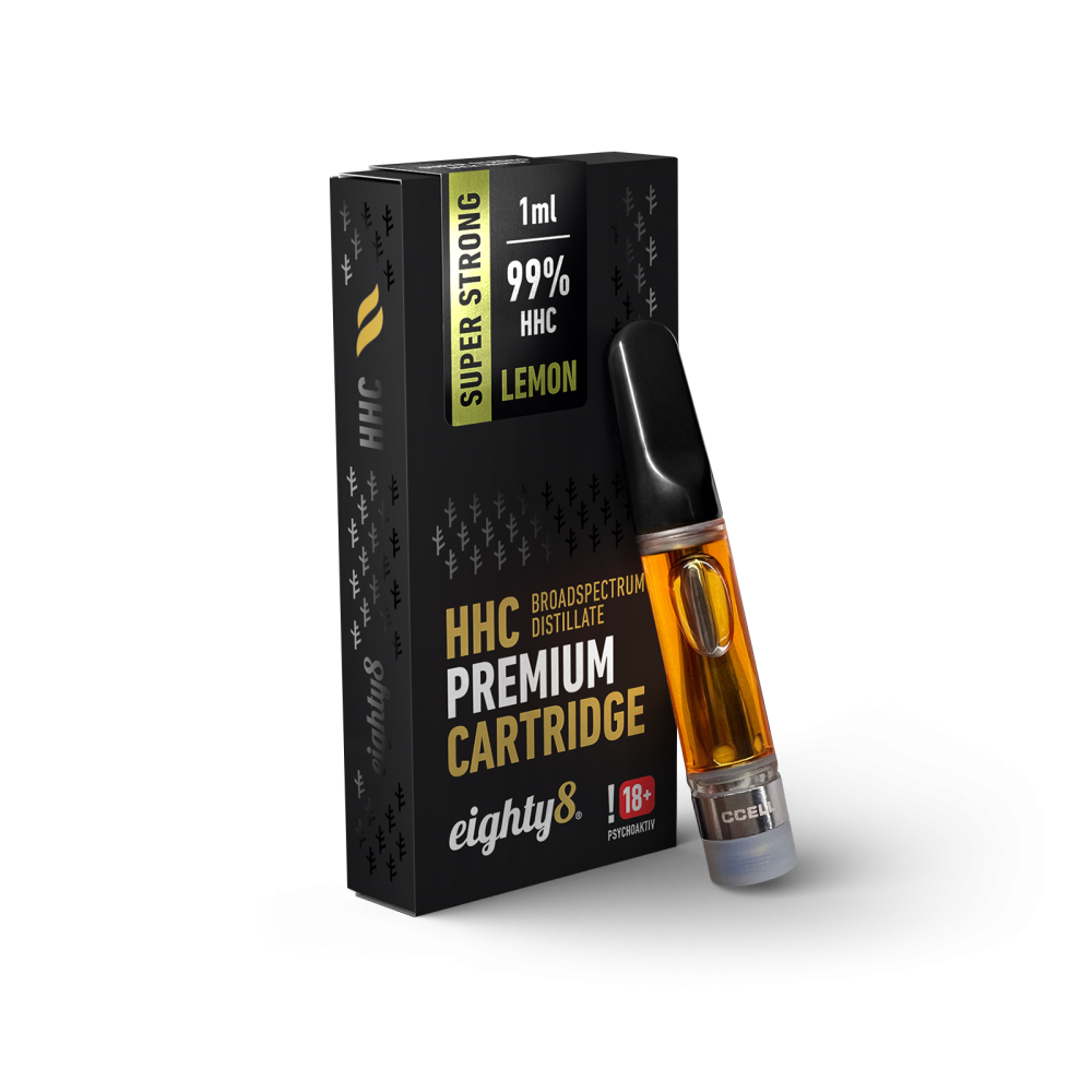 Eighty8 HHC-patroon Citroen - 99% HHC, 1 ml