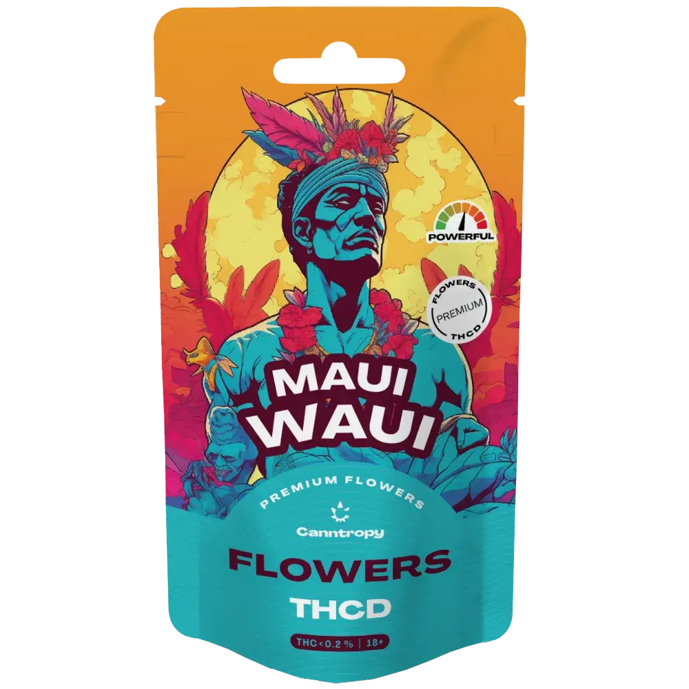 Canntropy THCD Flower Maui Waui, 10 % THCD, 1 – 100 g 100 gramov