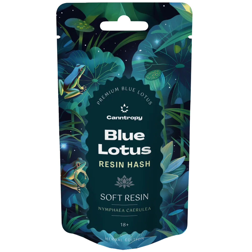 Canntropy Blue Lotus (Nymphaea Caerulea) Soft Resin Hash, 1 g - 5 g 1 gram