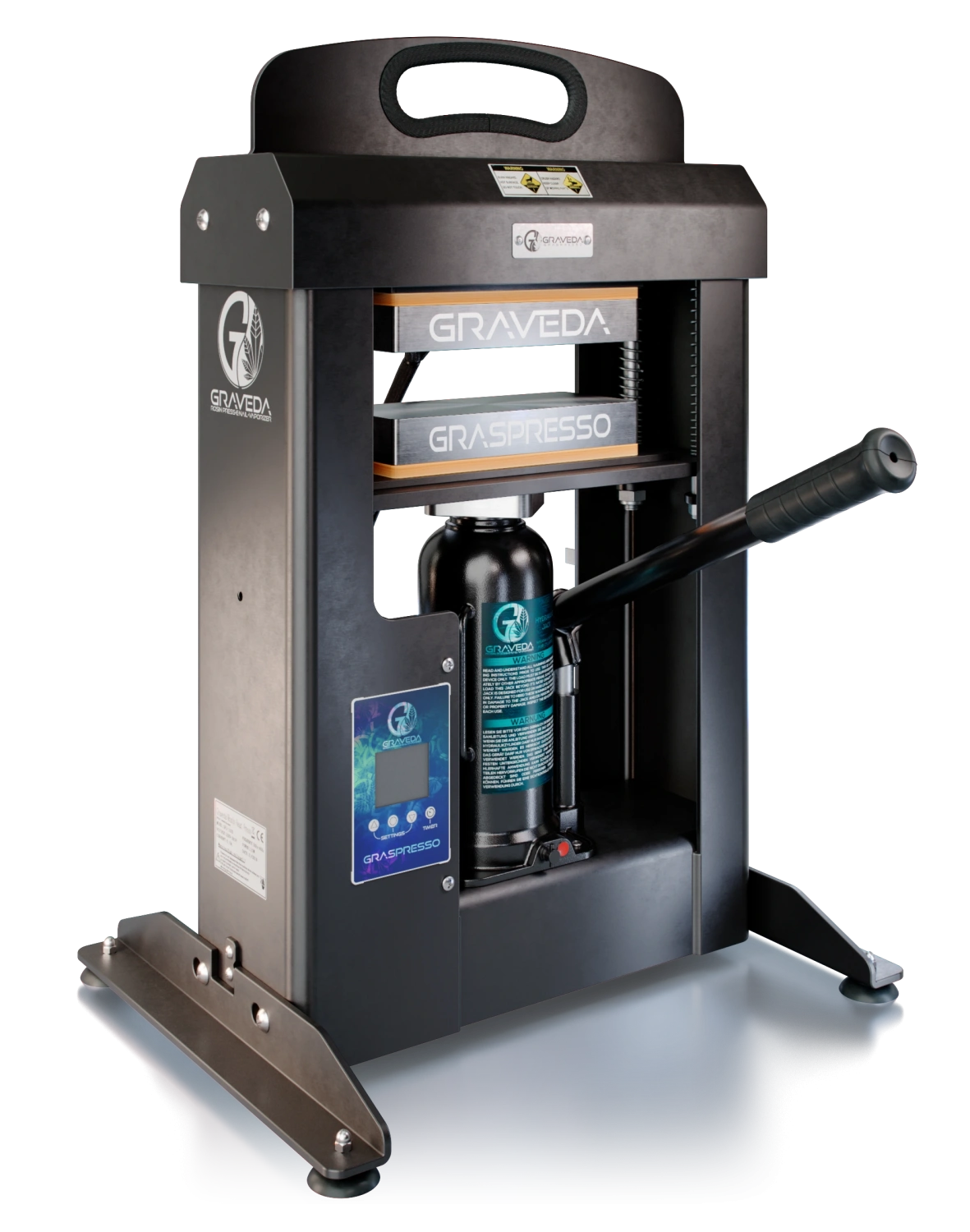 Graspresso 20T Rosin Press s hydraulickým valcom