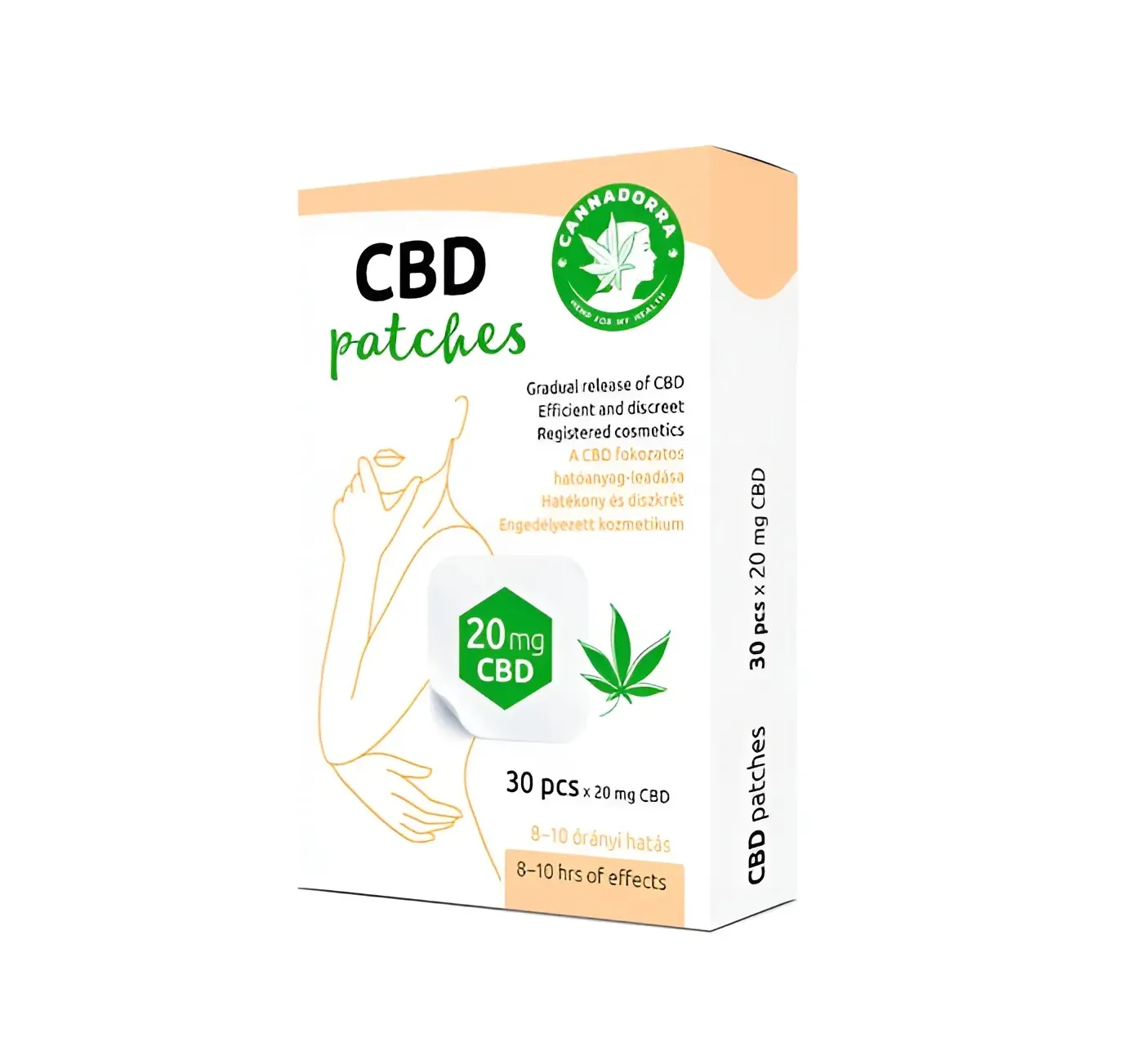 CBD náplasti 30 ks