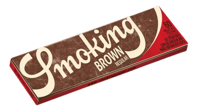 Smoking® papieriky Regular - hnedé